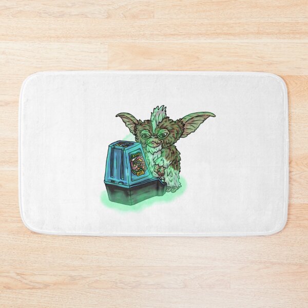 Item preview, Gremlins Stripe mogwai playing arcade machine  designed and sold by LoganMDesigns.