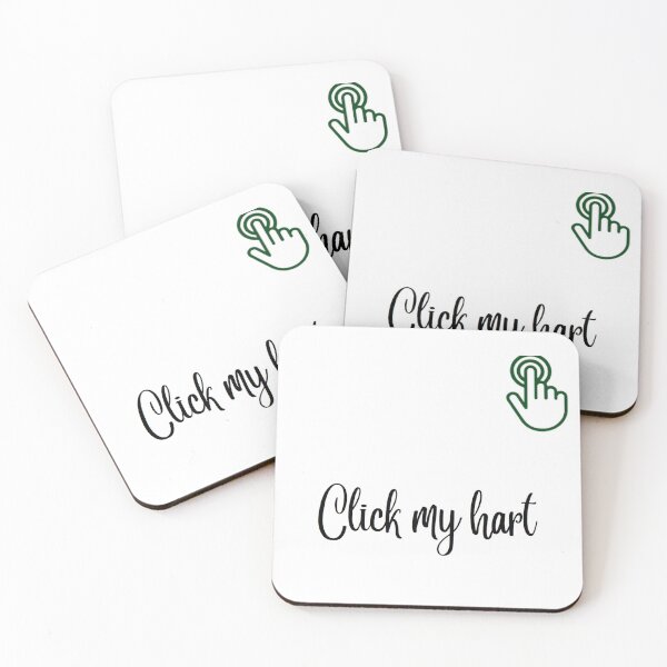 Item preview, Click my hart  designed and sold by Blink Byte.