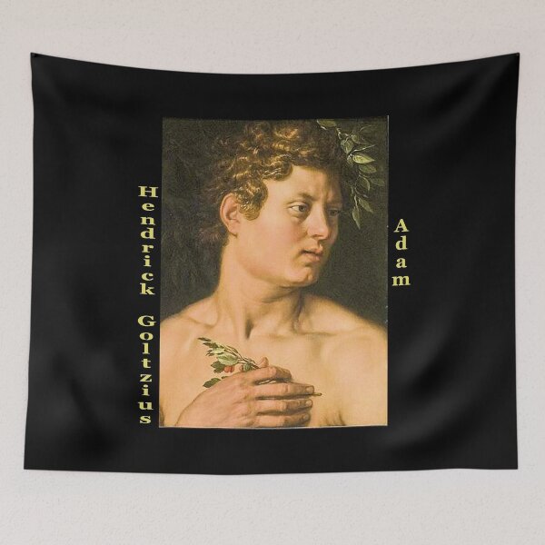 Item preview, Adam by Hendrick Goltzius designed and sold by FunWithChemo.