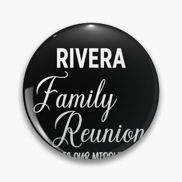 Item preview, Family Surname Rivera Funny Reunion Last Name Tag  designed and sold by BaldricShop.