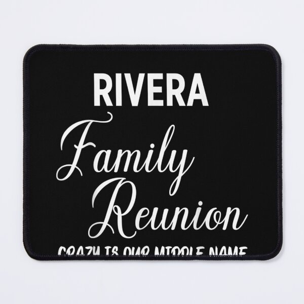 Item preview, Family Surname Rivera Funny Reunion Last Name Tag designed and sold by BaldricShop.