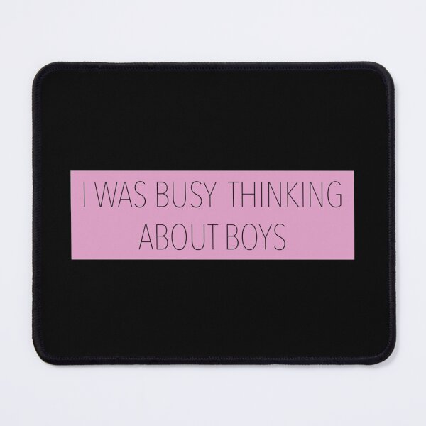 Item preview, I was busy thinking about boys designed and sold by GinayTebep.
