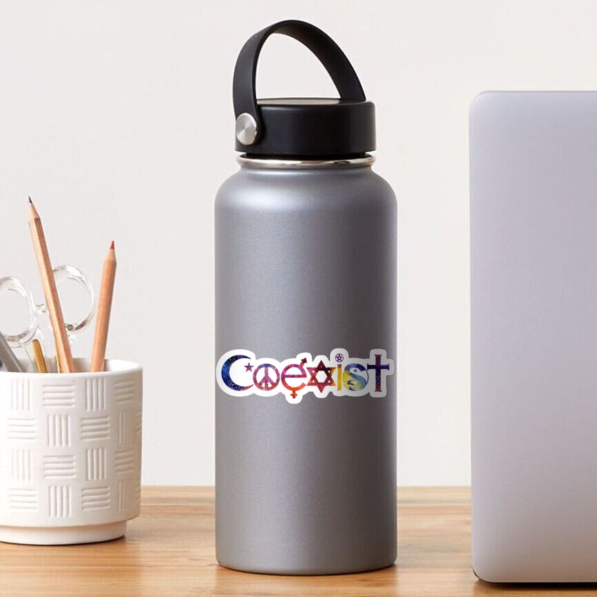 COEXIST Space Sticker
