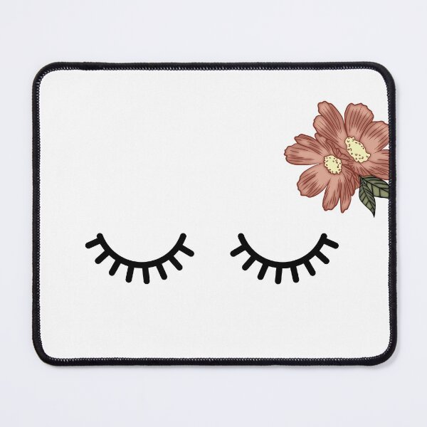 Item preview, Eyelashes and flowers designed and sold by TheArtDesk.