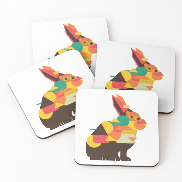 Item preview, Rabbit Cubism designed and sold by papererwin.