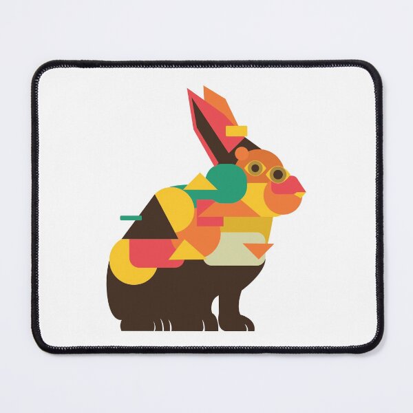 Item preview, Rabbit Cubism designed and sold by papererwin.