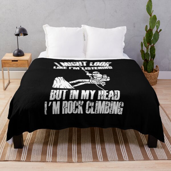 Item preview, might look like I’m listening but in my head I’m rock climbing designed and sold by HROC.