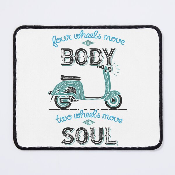 Item preview, Two wheels move the soul designed and sold by PODapparel.