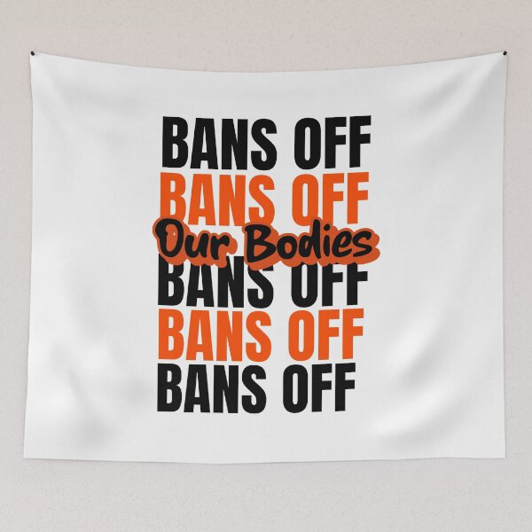 Item preview, Texas Abortion Ban-Bans Off Our Bodies-Feminist Roe-Roe vs Wade designed and sold by Spiritualish.