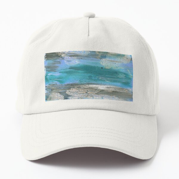 Coastal Dreams Abstract - Art by Kathleen Tennant Dad Hat