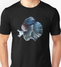 Weißer Engel siamesischer Betta Fisch Slim Fit T-Shirt