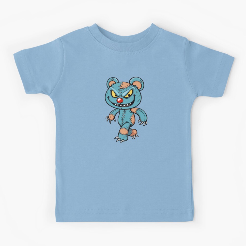 Evil Scary Teddy Bear Halloween Zombie Kids T-Shirt for Sale by