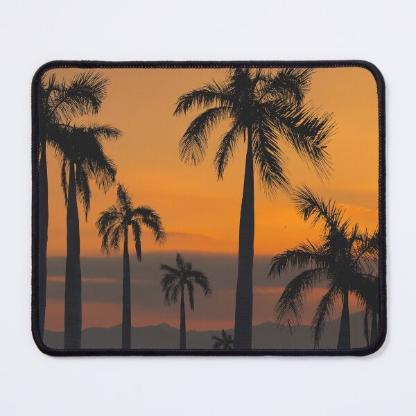 Item preview, palm trees with beautiful sunset designed and sold by ranafakhar.