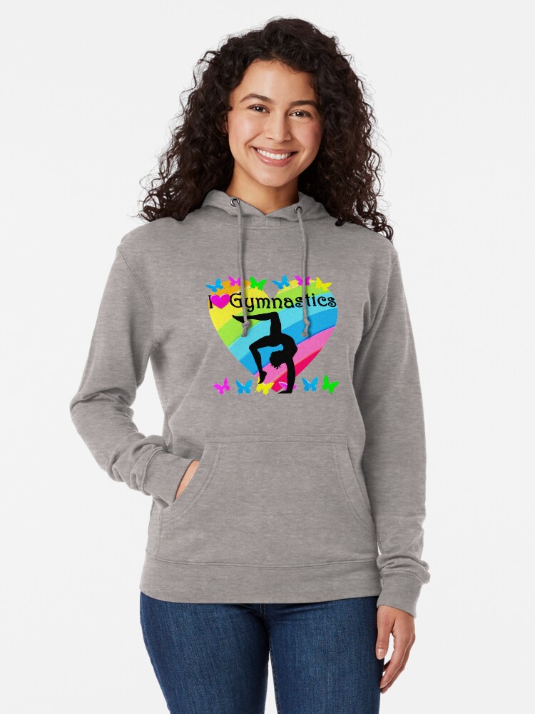 i love gymnastics hoodie