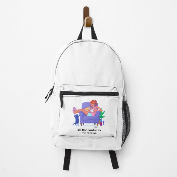 Item preview, All the Cool Kids are Reading designed and sold by Fun-Trendy-Tees.