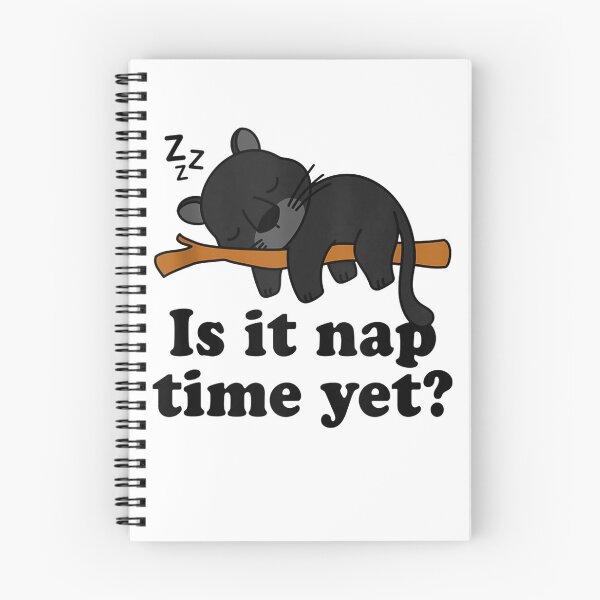 Item preview, Sleeping Panther Lover Is It Nap Time Yet Funny Nap Saying Tank Top designed and sold by GiselleShop.