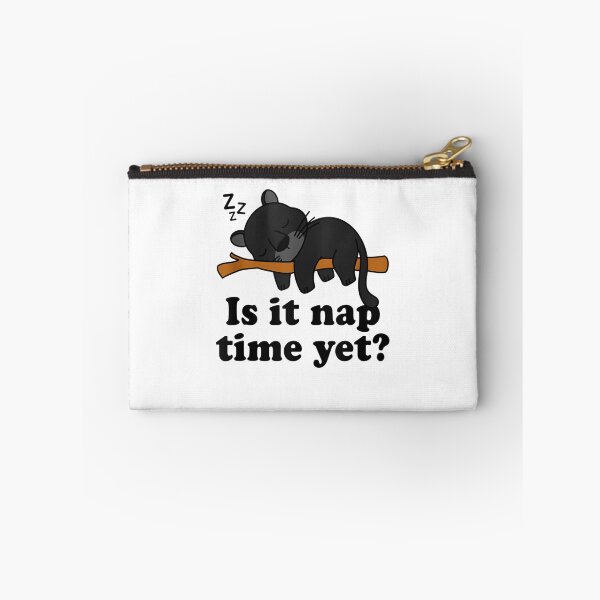 Item preview, Sleeping Panther Lover Is It Nap Time Yet Funny Nap Saying Tank Top designed and sold by GiselleShop.
