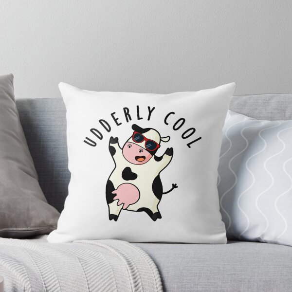 Item preview, Udderly Cool Funny Cow Puns  designed and sold by punnybone.
