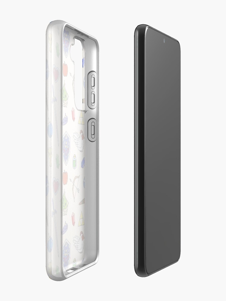 Alternate view of Zelda pattern Case & Skin for Samsung Galaxy