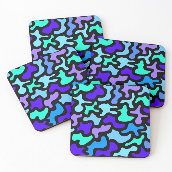 Item preview, blue puzzle pattern - patterns designed and sold by Jessi-Sketches.