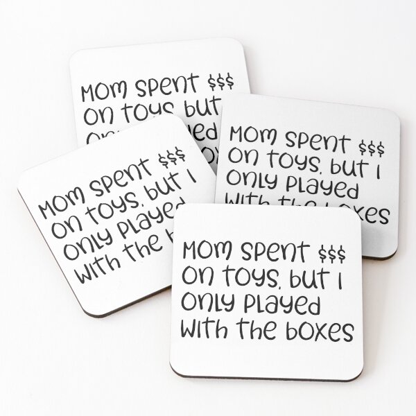 Item preview, I Only Play With Boxes designed and sold by figtreeworks.