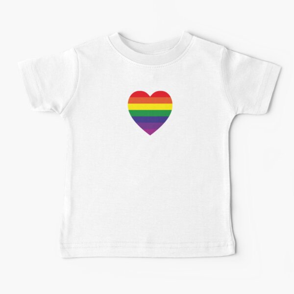Rainbow Heart | Rainbows | Baby T-Shirt