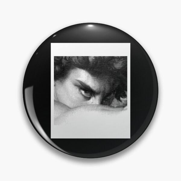 Item preview, Angel T-Shirtreinterpretation of Angel T-Shirtreinterpretation of the gaze of The Fallen Angel black and white (oil on canvas), Alexandre Cabanel T-Shirt_by raidman84_el T-Shirt_by raidman84_ designed and sold by shophoanghyu.