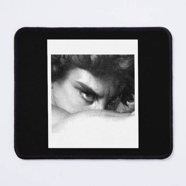 Item preview, Angel T-Shirtreinterpretation of Angel T-Shirtreinterpretation of the gaze of The Fallen Angel black and white (oil on canvas), Alexandre Cabanel T-Shirt_by raidman84_el T-Shirt_by raidman84_ designed and sold by shophoanghyu.