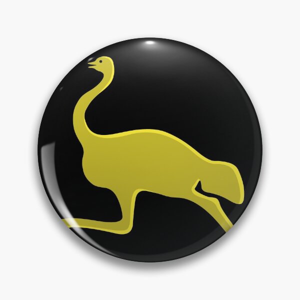 Item preview, The running ostrich (Yellow) designed and sold by On-The-Roof.