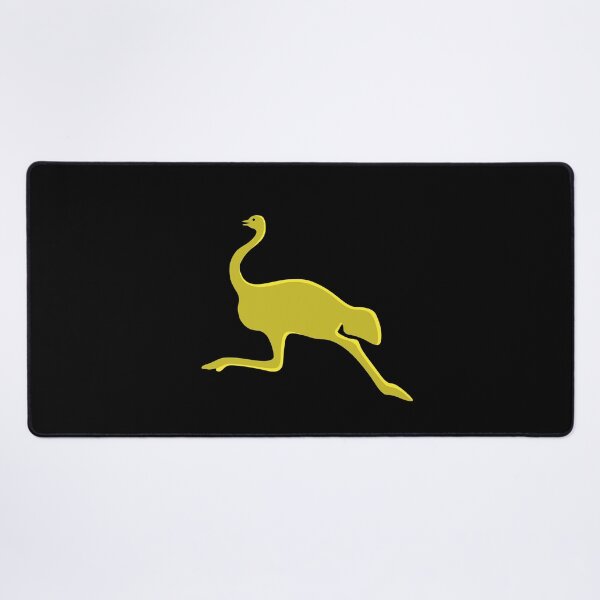Item preview, The running ostrich (Yellow) designed and sold by On-The-Roof.