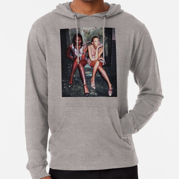 NAOMI CAMPBELL AND KATE MOSS Lightweight Hoodie