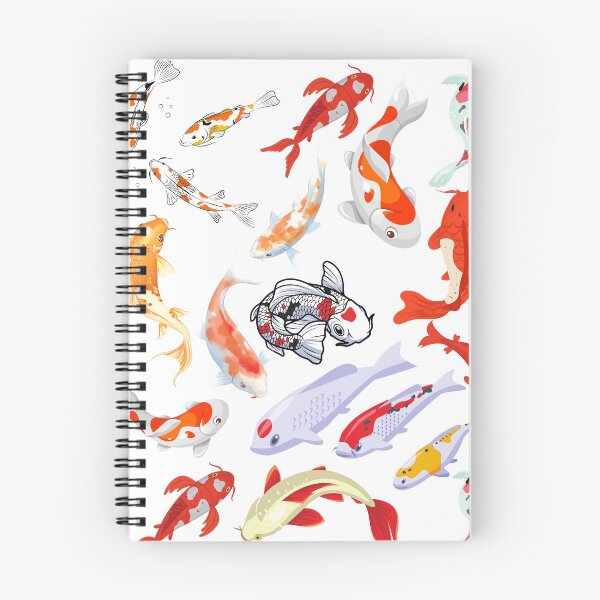 Item preview, Koi Carp Fish Print designed and sold by Abstractdiva.