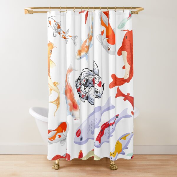 Item preview, Koi Carp Fish Print designed and sold by Abstractdiva.