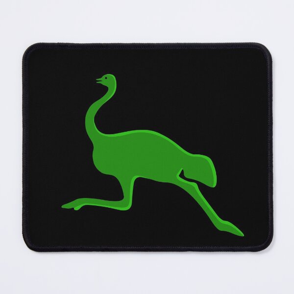 Item preview, The running ostrich (Green) designed and sold by On-The-Roof.