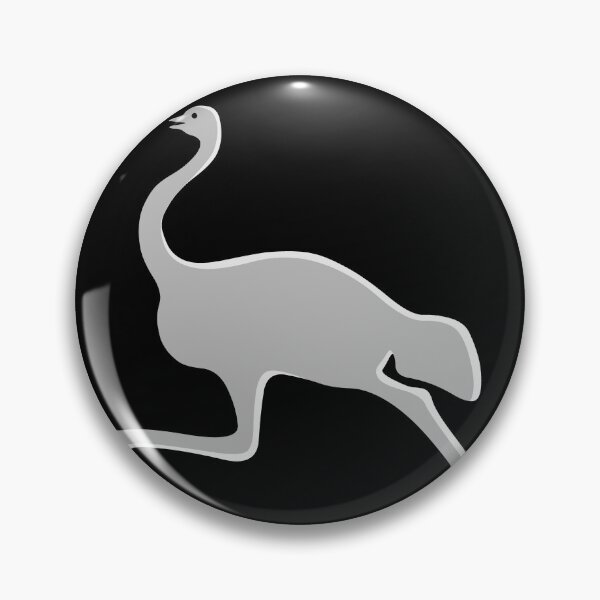 Item preview, The running ostrich (Silver) designed and sold by On-The-Roof.