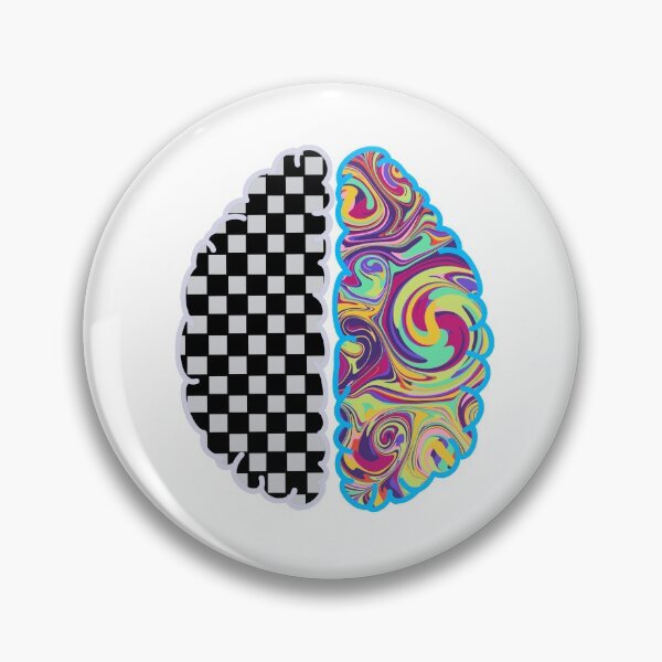 Item preview, Left Brain vs. Right Brain designed and sold by GrellenDraws.