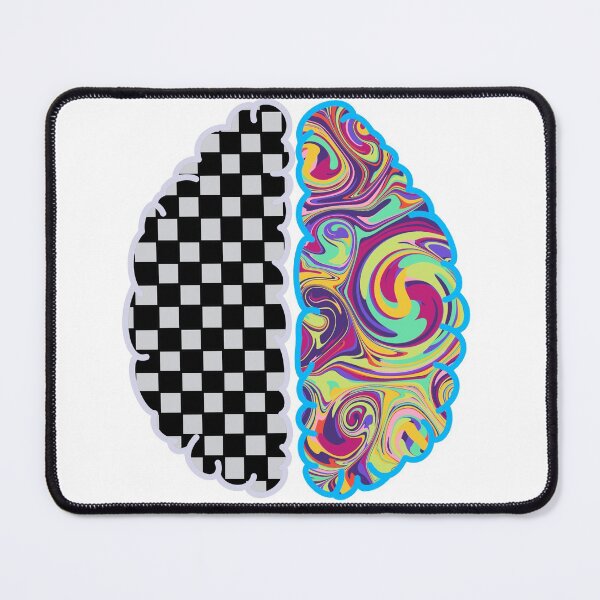 Item preview, Left Brain vs. Right Brain designed and sold by GrellenDraws.