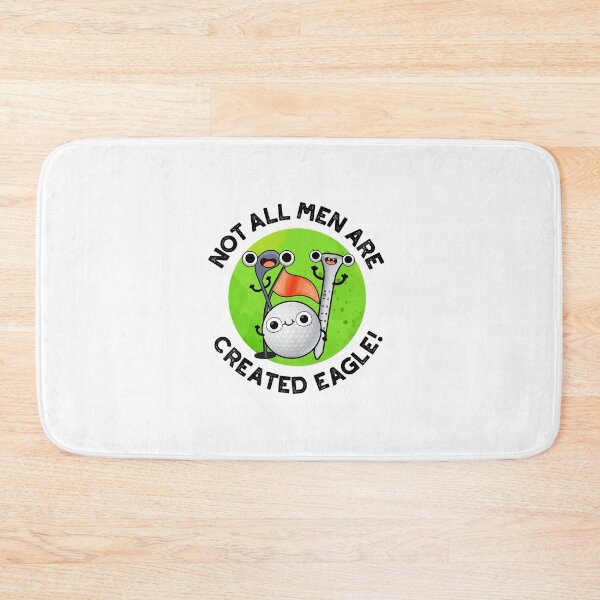 Item preview, Not All Men Are Created Eagle Funny Golf Puns  designed and sold by punnybone.