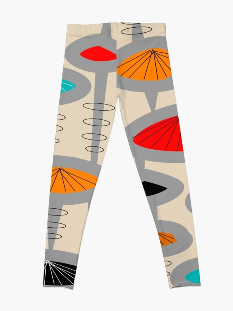 Alternate view of Atomic Era Inspired Art Leggings
