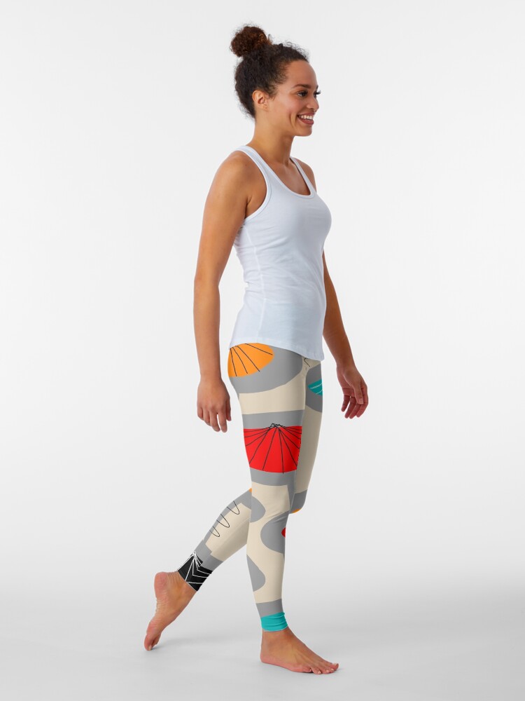 Alternate view of Atomic Era Inspired Art Leggings