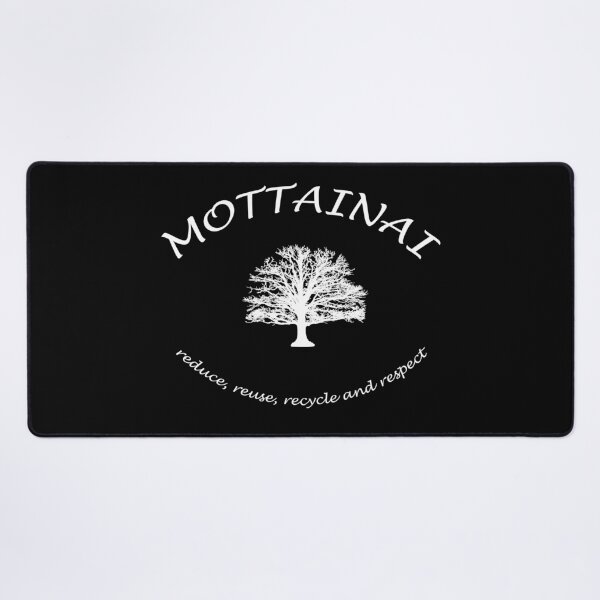 Mottainai philosophy tree 3 Desk Mat