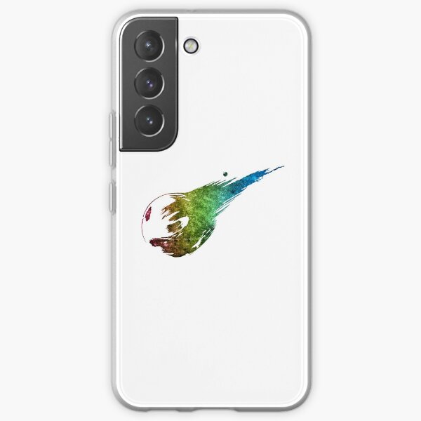 °FINAL FANTASY° Final Fantasy VII Rainbow Logo Coque souple Samsung Galaxy