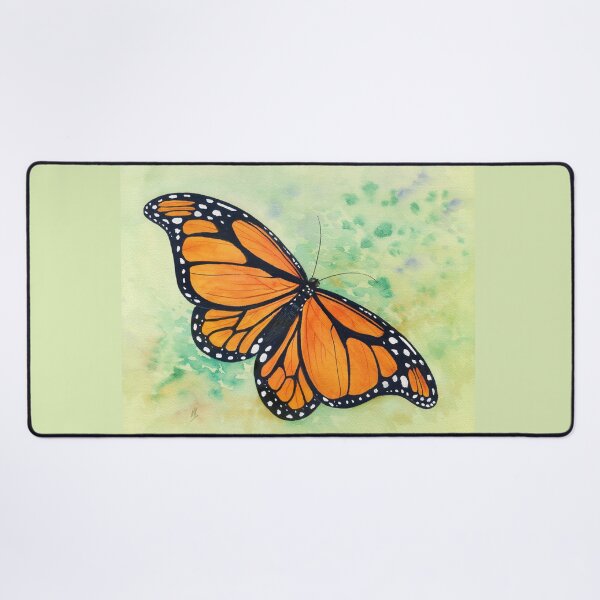 Item preview, Wanderer (Monarch) Butterfly Watercolour Painting designed and sold by Heatherian.