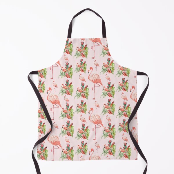 Item preview, Flim Flam Flamingo Bird Nature Floral Pattern designed and sold by thesandrafadzai.