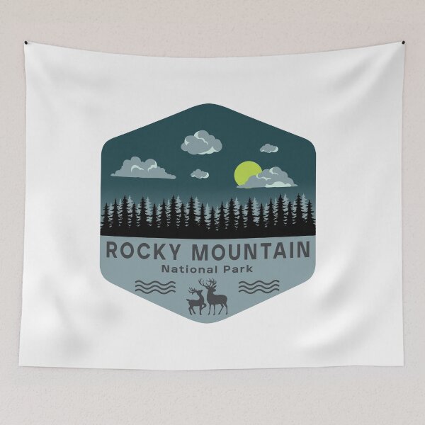 Artikelvorschau, Rocky Mountain Nationalpark entworfen und verkauft von Ashu-Tyagi.
