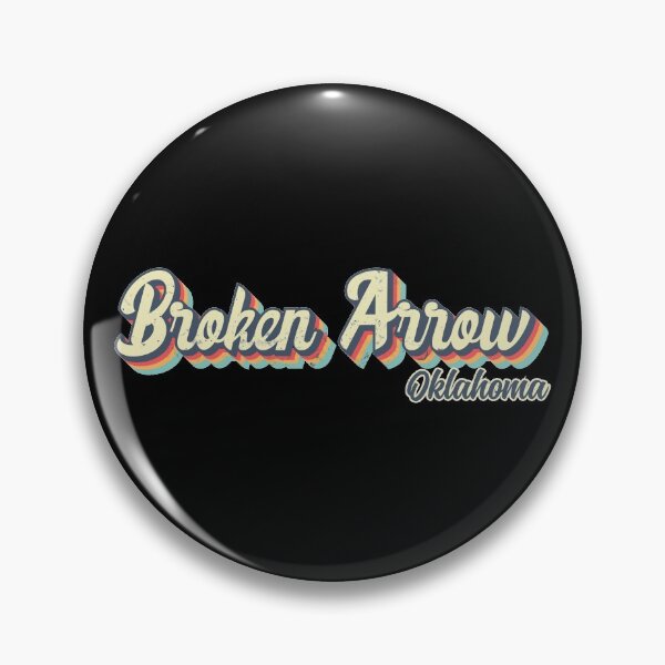 Item preview, Broken Arrow Oklahoma Retro Vintage 70s rainbow designed and sold by Teelogic.