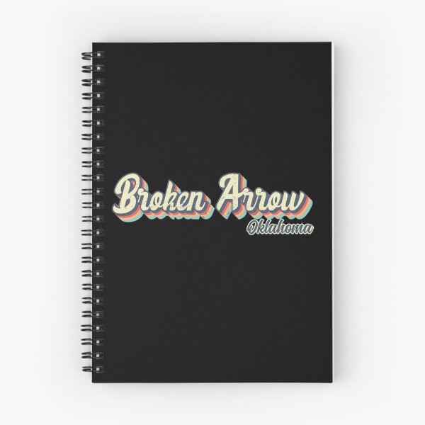 Item preview, Broken Arrow Oklahoma Retro Vintage 70s rainbow designed and sold by Teelogic.