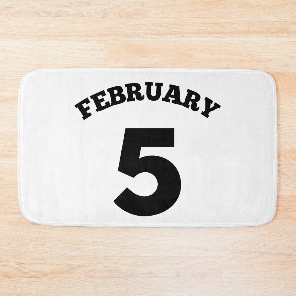 Item preview, 5th of February designed and sold by BlueThrow.