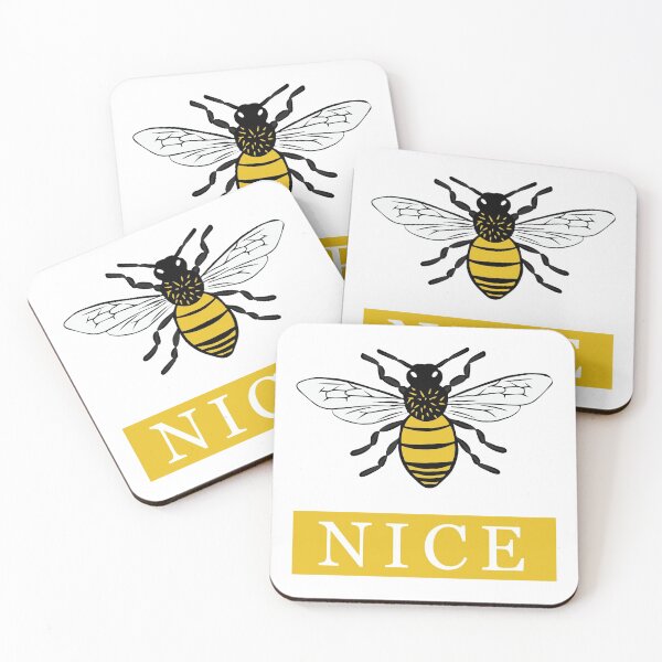 Item preview, Bee nice yellow designed and sold by TheArtDesk.