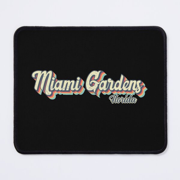 Item preview, Miami Gardens city Florida Retro Vintage 70s rainbow designed and sold by Teelogic.